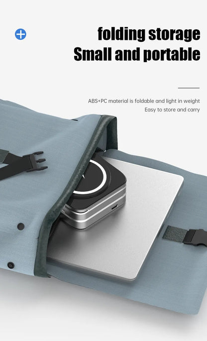 Vouwbare 3-in-1 Magnetische Draadloze Oplaadstation