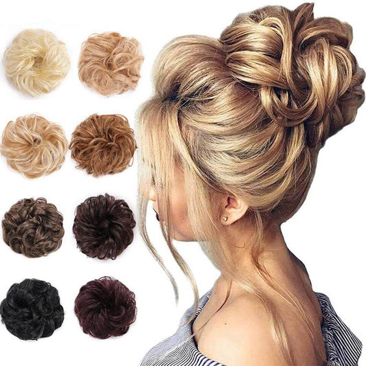 Messy Bun Hair Crunchie