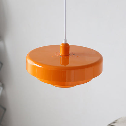 Mid-century Bauhaus IJzeren Hanglamp - Iconisch Design met Verstelbare Lengte