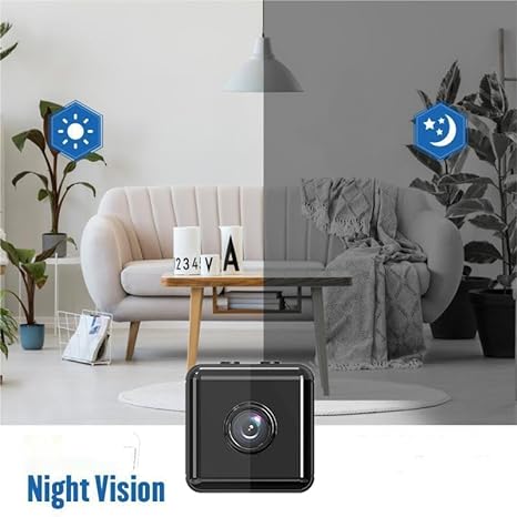 Mini draadloze WiFi beveiligingscamera 1080P l Binnen- en buitenshuis l Slimme controle met de app