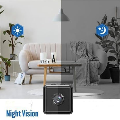 Mini draadloze WiFi beveiligingscamera 1080P l Binnen- en buitenshuis l Slimme controle met de app