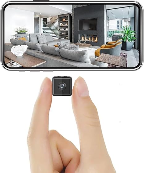 Mini draadloze WiFi beveiligingscamera 1080P l Binnen- en buitenshuis l Slimme controle met de app