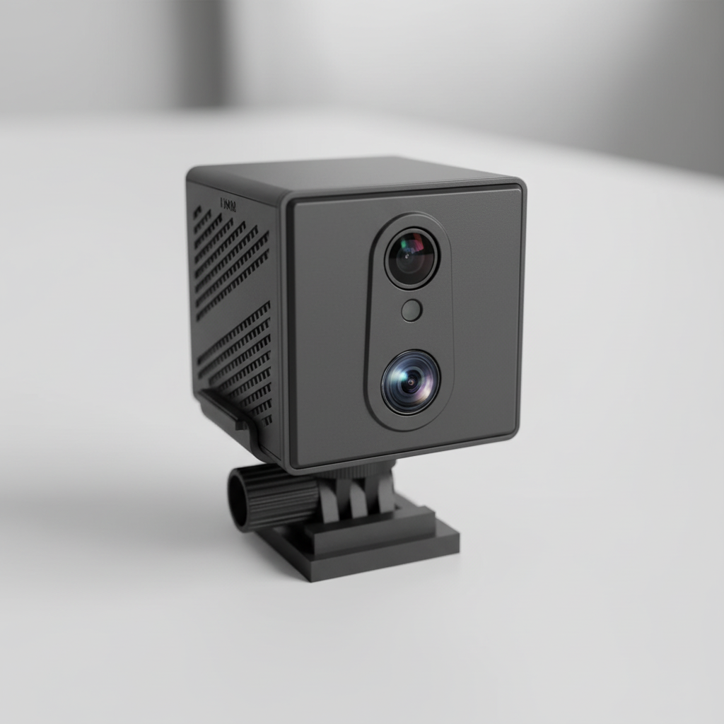 Compacte Draadloze Beveiligingscamera met Bewegingsdetectie - 5MP Ultra HD