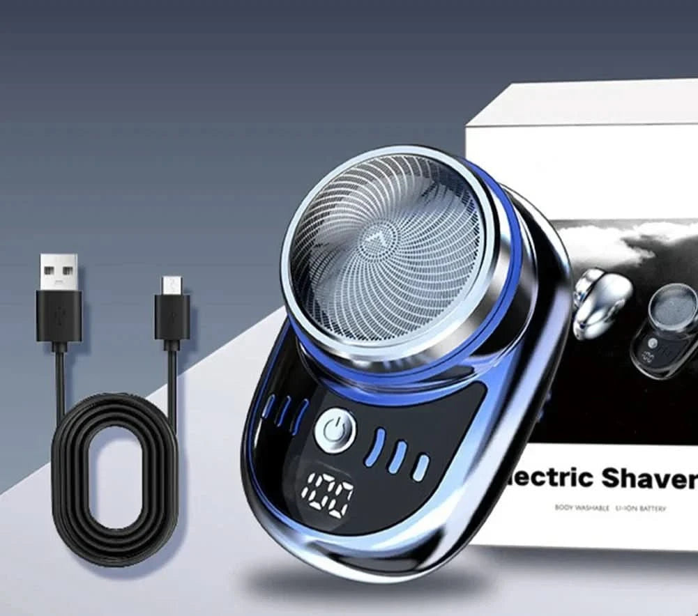 Compact Reisscheerapparaat met USB-Opladen - Draadloos en Draagbaar