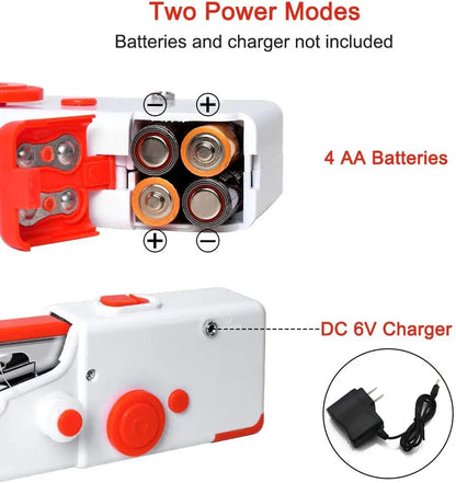 Stitchmatic Mini Naaimachine – Draagbare Elektrische Naaimachine voor Thuis en Onderweg