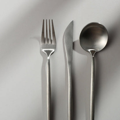 Minimalistisch Bestekset 20-Delig - RVS met Gouden Coating
