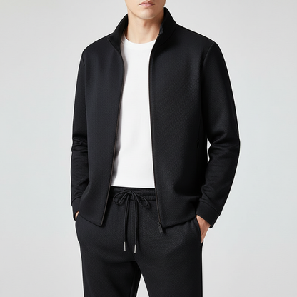 FlexiForm Trainingsset – Comfortabel Uniseks Trainingspak van Lycra met Modern Ontwerp