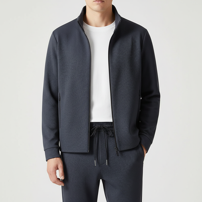 FlexiForm Trainingsset – Comfortabel Uniseks Trainingspak van Lycra met Modern Ontwerp