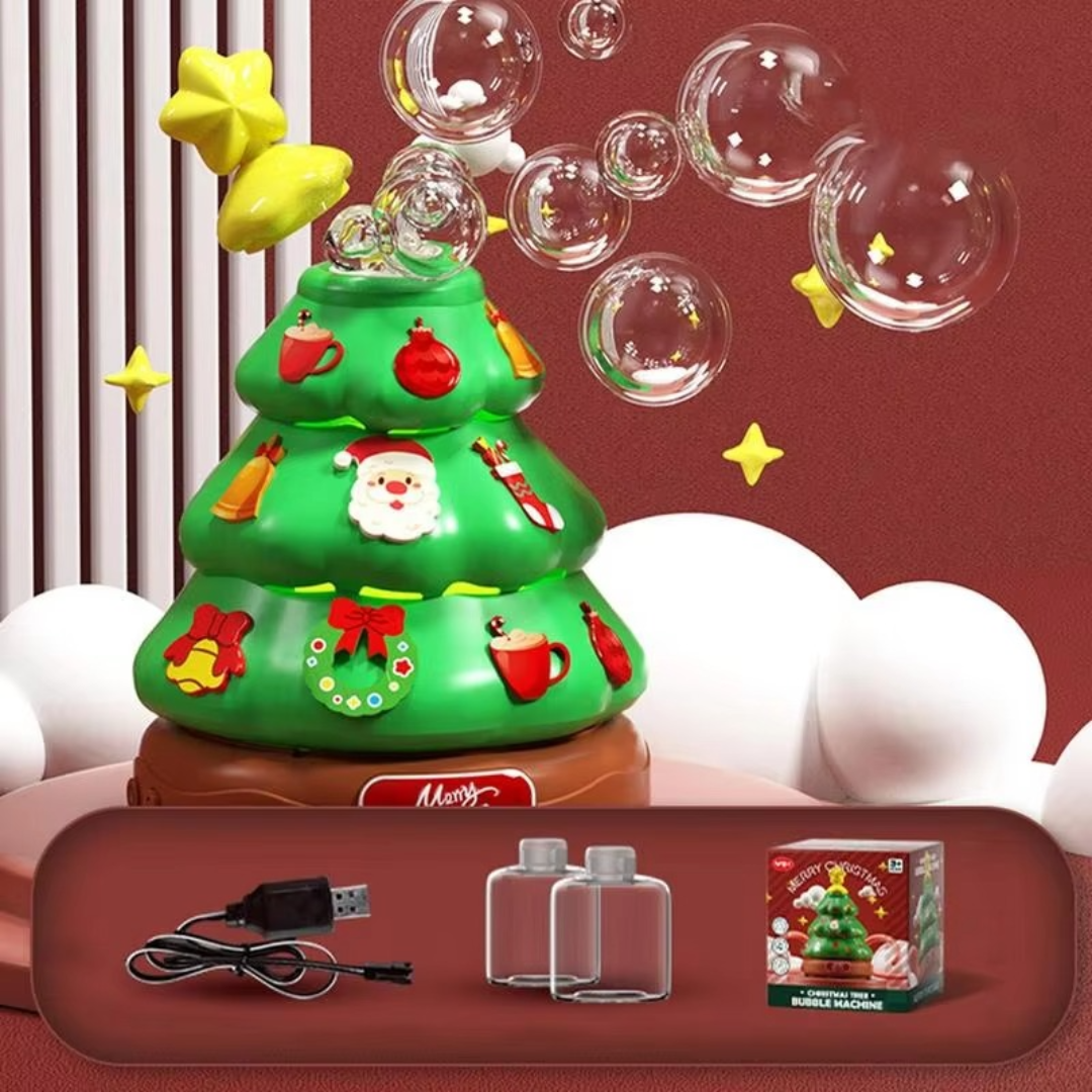 Magische Muziek & Licht Kerstboom – BubbleBoom Kerstdecoratie met Bellen