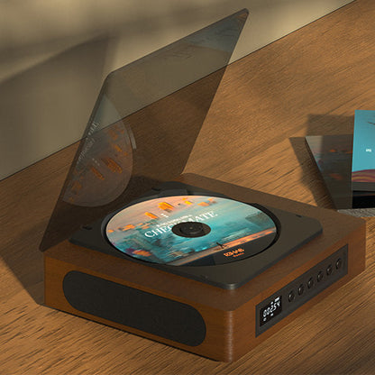 RetroTune Draadloze CD-Speler – Bluetooth, FM-Radio en Type-C Aansluiting