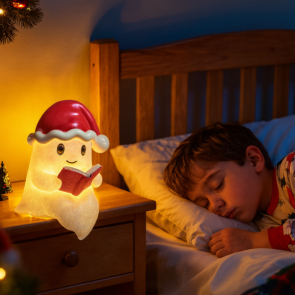 Spookfiguur LED Kerstlamp – Sfeervolle Decoratieve Verlichting