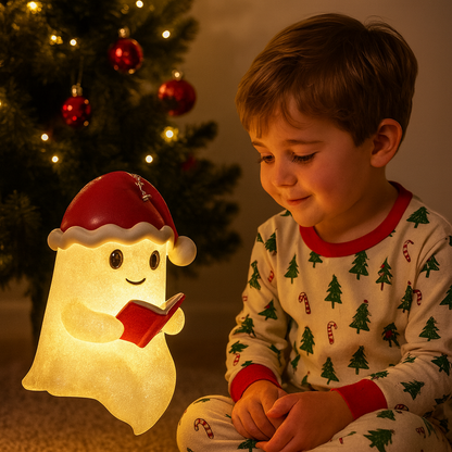 Spookfiguur LED Kerstlamp – Sfeervolle Decoratieve Verlichting