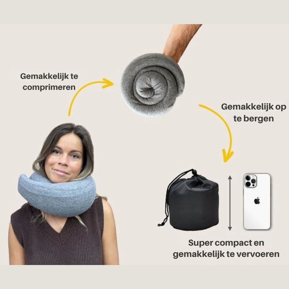Nekkussen voor op reis