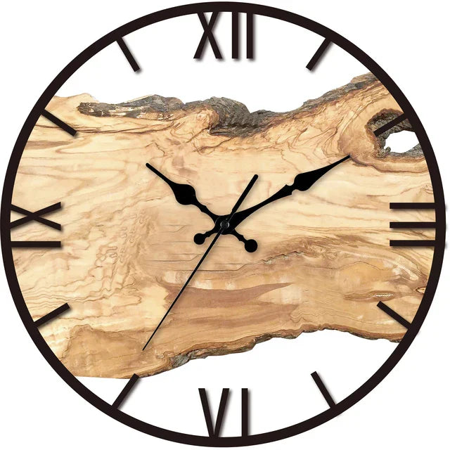 GlasTijd – Transparante Wandklok met Stil Uurwerk en Modern Design