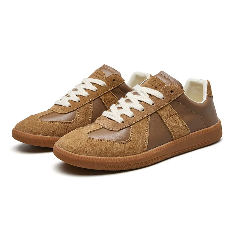 TijdLopers Retro Sneakers – Comfortabele Uniseks Schoenen met Dikke Zool & Ventilerend Bovenwerk
