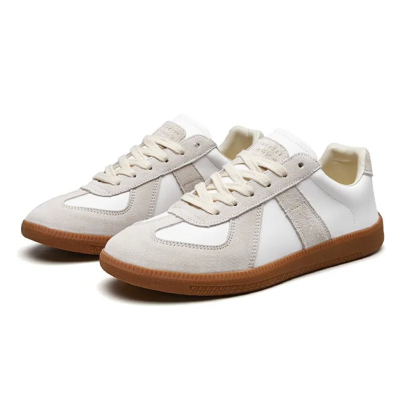 TijdLopers Retro Sneakers – Comfortabele Uniseks Schoenen met Dikke Zool & Ventilerend Bovenwerk