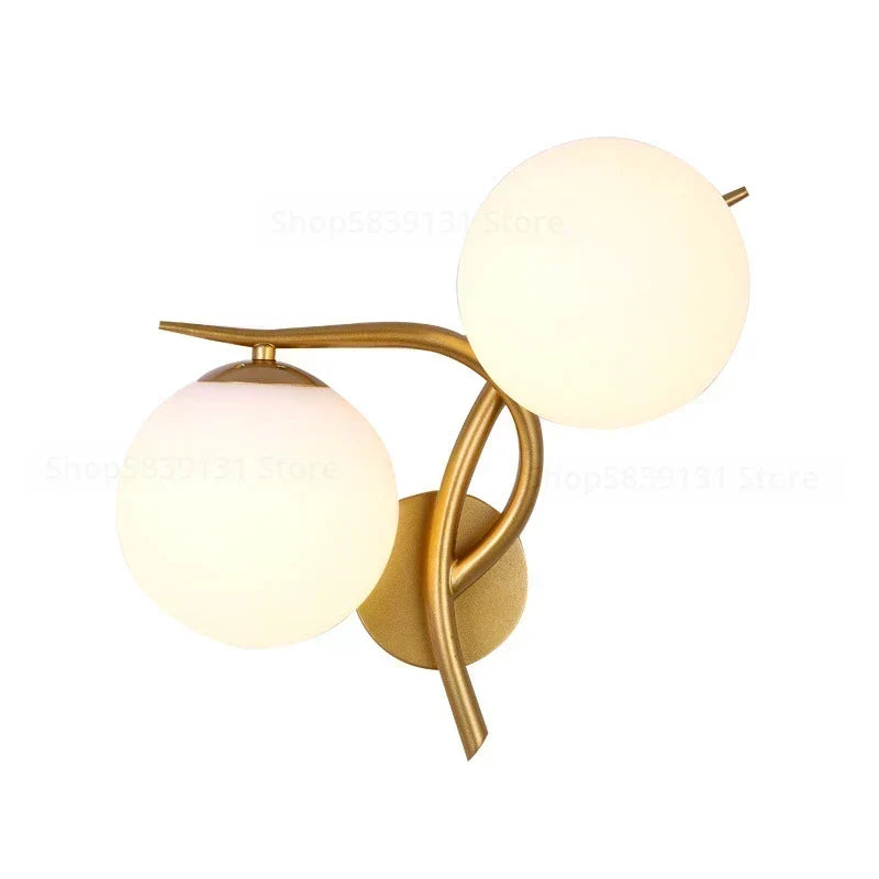 Scandinavische Ijzeren Wandlamp met LED – Minimalistische Verlichting voor Woonkamer & Slaapkamer