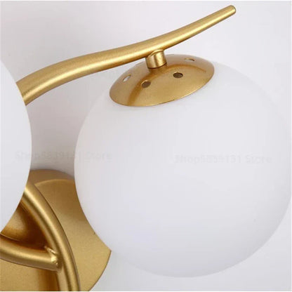 Scandinavische Ijzeren Wandlamp met LED – Minimalistische Verlichting voor Woonkamer & Slaapkamer