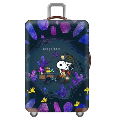 Speelse Hardcase Reiskoffer met Cartoon Motief - Unisex