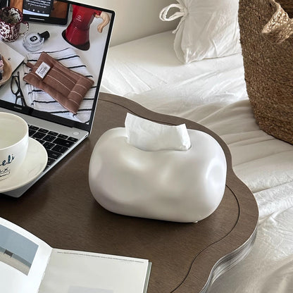 Design Tissuebox Keramiek Wolkvorm Modern en Decoratief