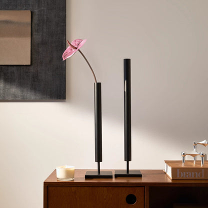 Elegante Metalen Kaarsenhouder met Minimalistisch Design