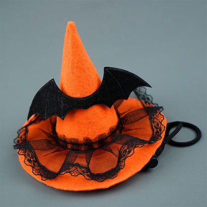 Halloween capuchon met vleermuis appliqué