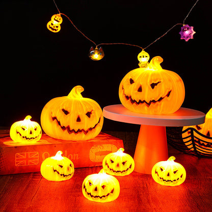 Decoratieve Halloweenverlichting met pompoenmotief