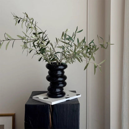 Sculptuur Keramische Vaas - Modern Design Bloemenvaas