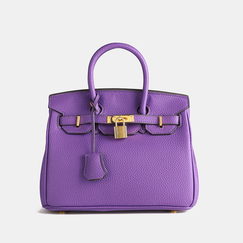 Eleganza Leren Handtas – Tijdloze Koeienlederen Dames Tas met Praktisch Design