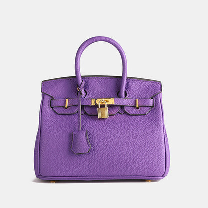Eleganza Leren Handtas – Tijdloze Koeienlederen Dames Tas met Praktisch Design