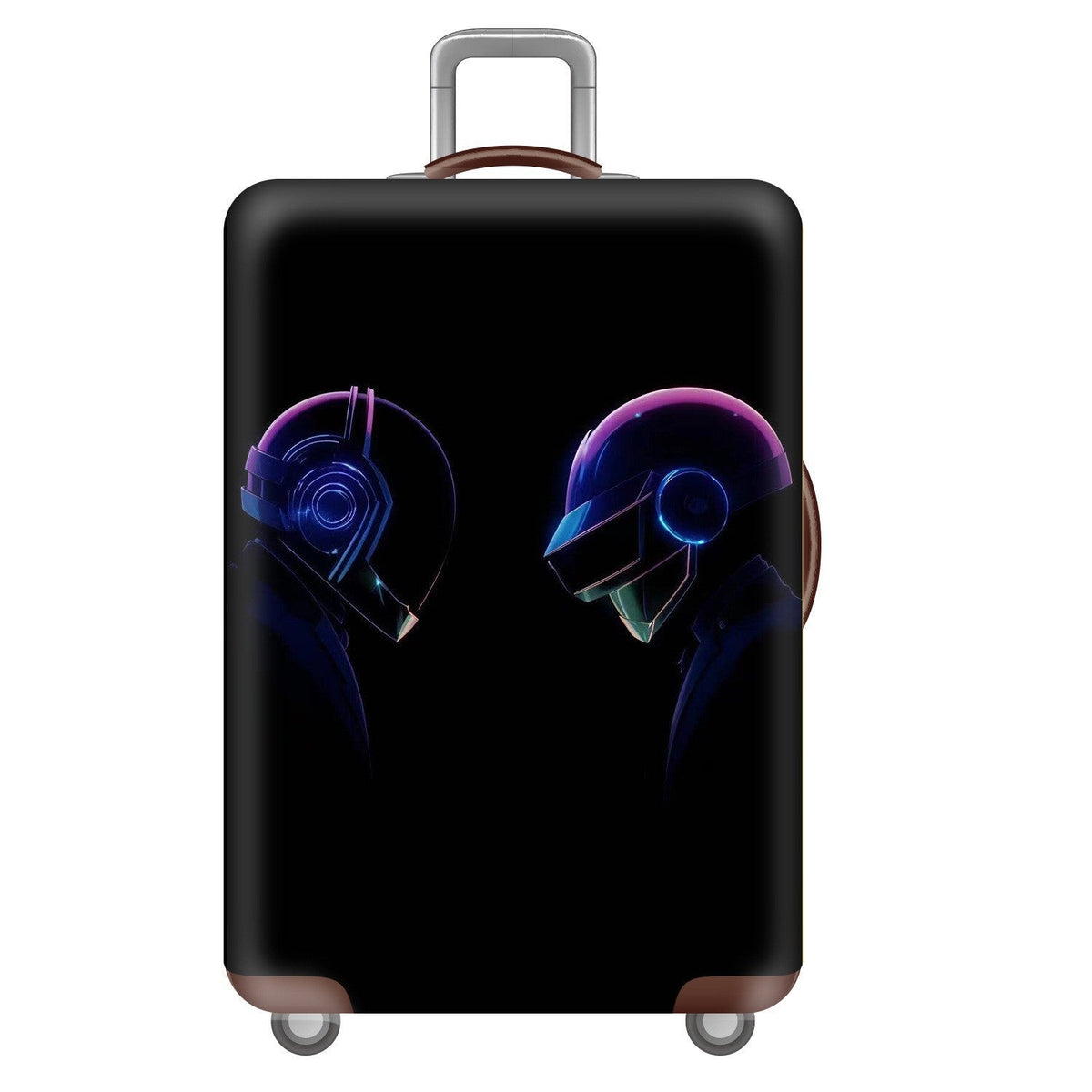 Speelse Hardcase Reiskoffer met Cartoon Motief - Unisex