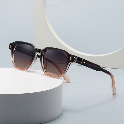 Octagon Polarized Zonnebril met Dubbele Neusbrug