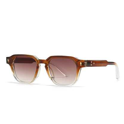 Octagon Polarized Zonnebril met Dubbele Neusbrug