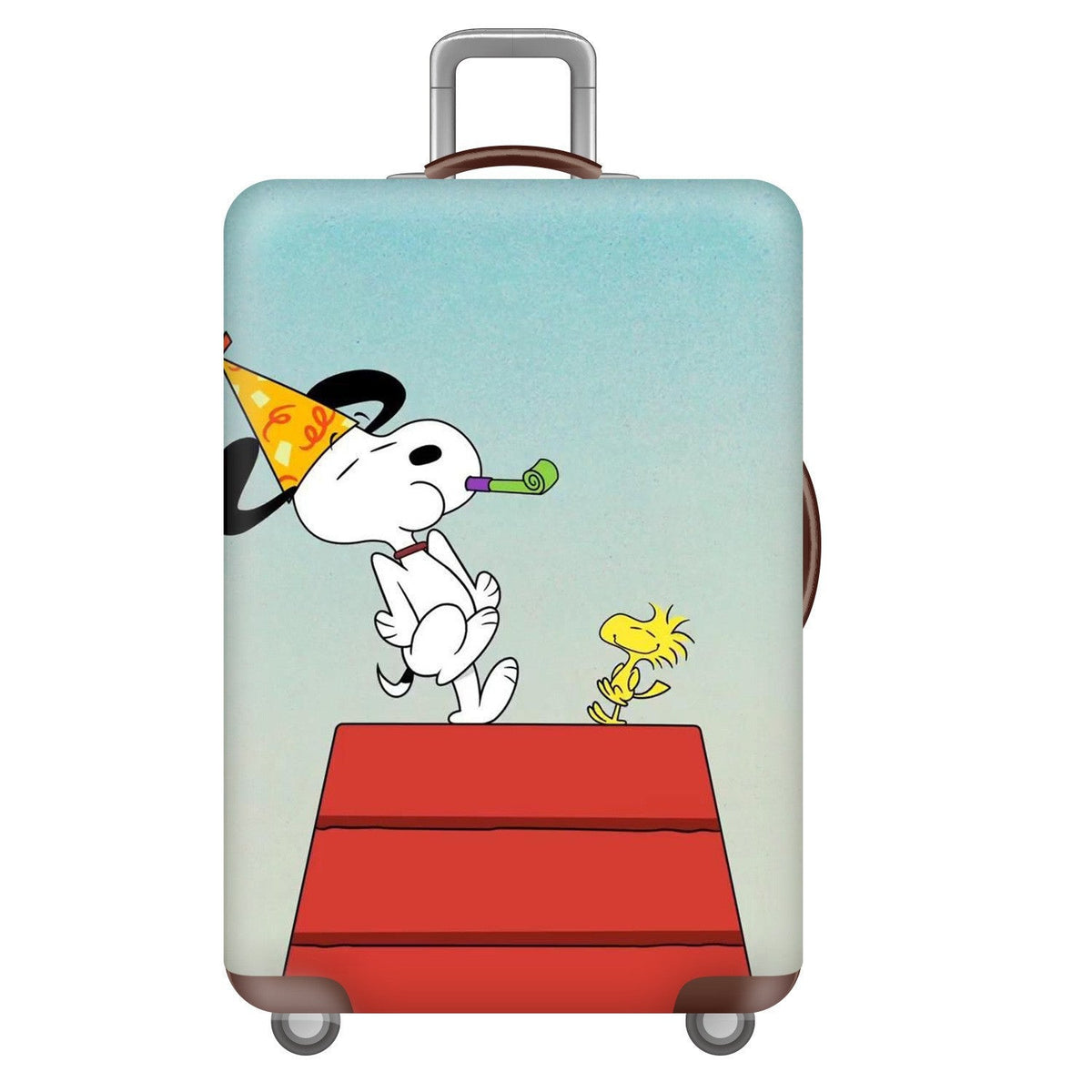 Speelse Hardcase Reiskoffer met Cartoon Motief - Unisex