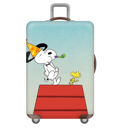 Speelse Hardcase Reiskoffer met Cartoon Motief - Unisex