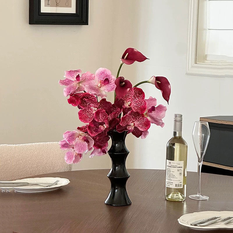 Elegante Zandloper Decoratieve Vaas - Modern Design