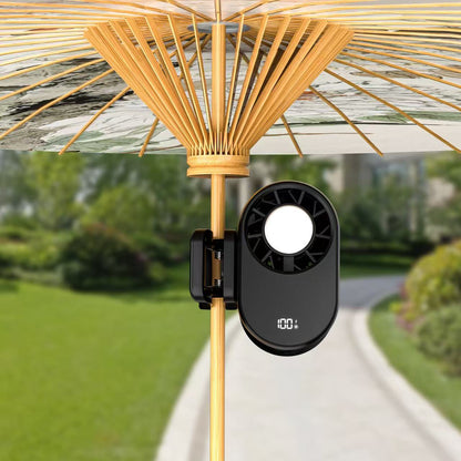 LuchtFlex Draagbare Persoonlijke Ventilator met Flexibele Bevestiging