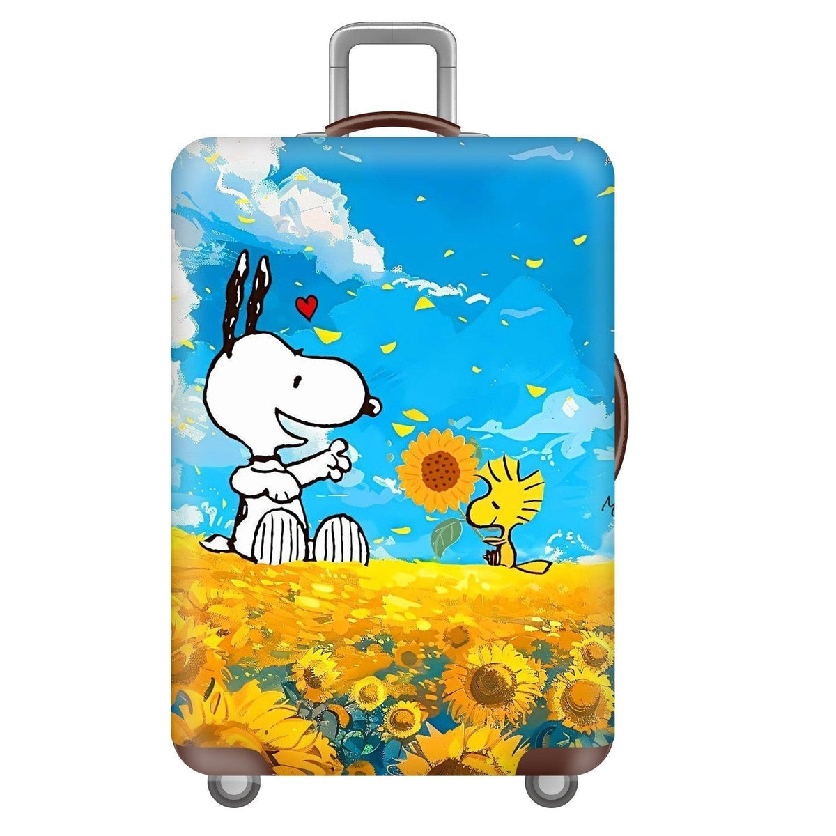 Speelse Hardcase Reiskoffer met Cartoon Motief - Unisex