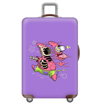 Speelse Hardcase Reiskoffer met Cartoon Motief - Unisex