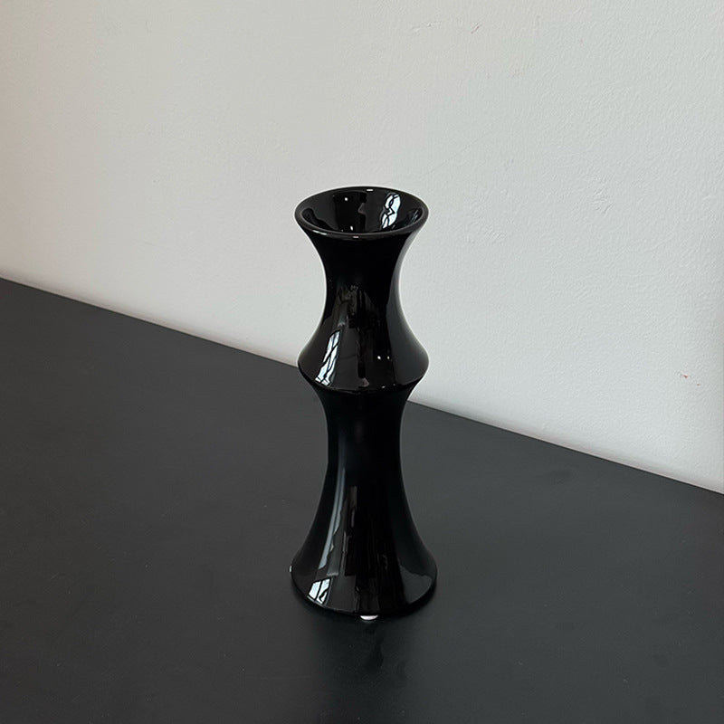 Moderne Sculptuur Bloemenvaas - Kunstig Keramiek Decorstuk