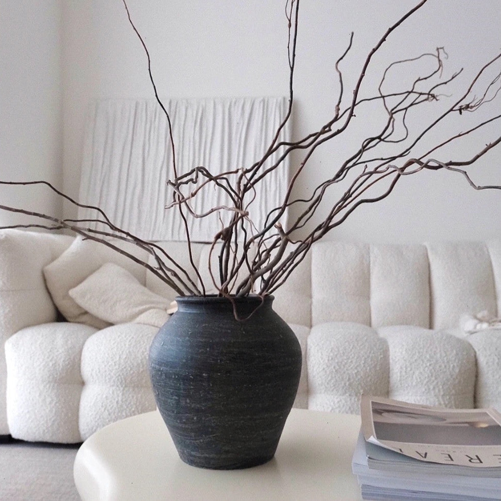 Rustieke keramische plantenpot - elegant design voor binnen en buiten