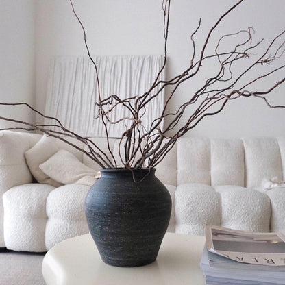 Rustieke keramische plantenpot - elegant design voor binnen en buiten