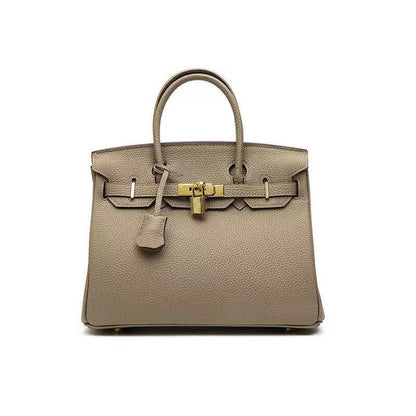 Eleganza Leren Handtas – Tijdloze Koeienlederen Dames Tas met Praktisch Design
