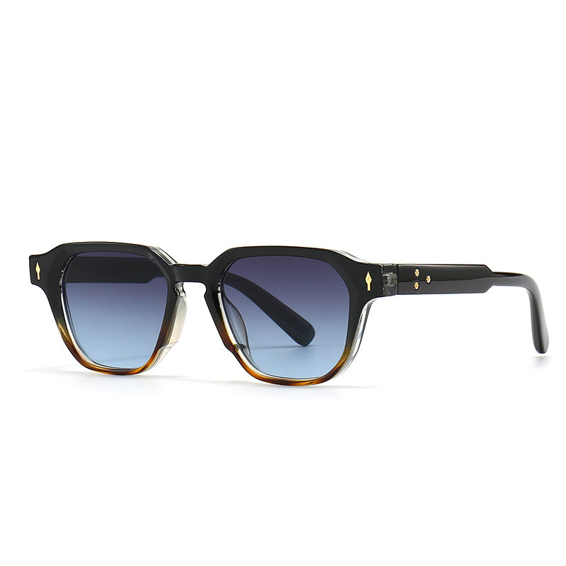 Octagon Polarized Zonnebril met Dubbele Neusbrug