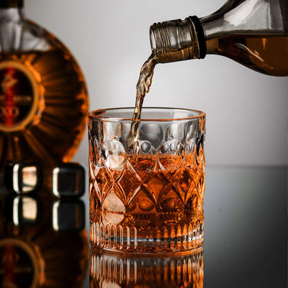 Geslepen Kristallen Whiskyglas – Elegante Drinkglazen voor Whisky