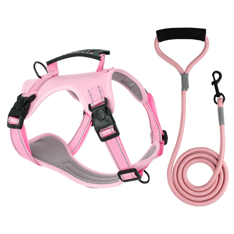ComfortFit Hondentuigje met Reflectie en Schokdempende Leash