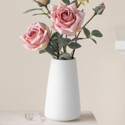 Moderne Keramische Kegelvormige Bloemenvaas - Minimalistisch Design