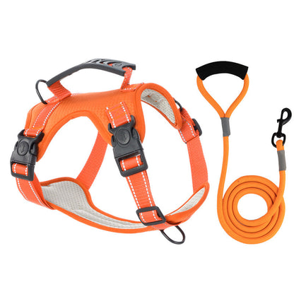 ComfortFit Hondentuigje met Reflectie en Schokdempende Leash