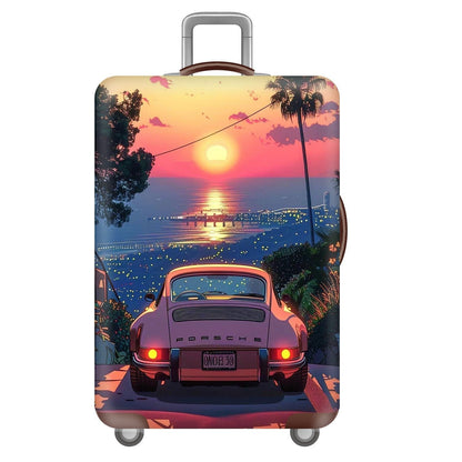 Speelse Hardcase Reiskoffer met Cartoon Motief - Unisex