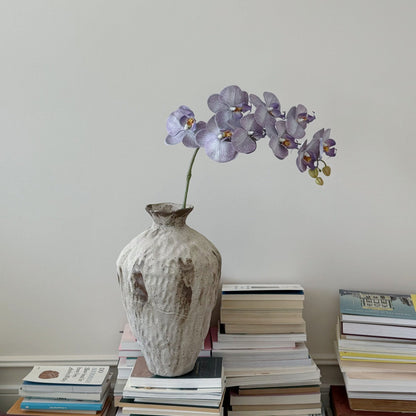 Natuurstenen Textuur Keramische Vaas - Rustieke Decoratie